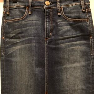 McGuire stretch denim pencil skirt